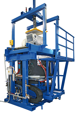 Magnesium low-pressure casting machine